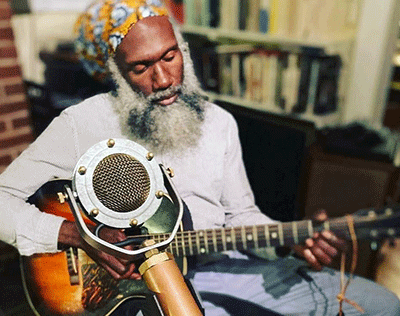 Press photo of Corey Harris