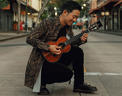 Press photo of Jake Shimabukuro