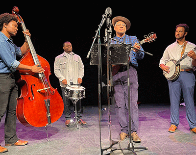Press photo of Dom Flemons & The Traveling Wildfires