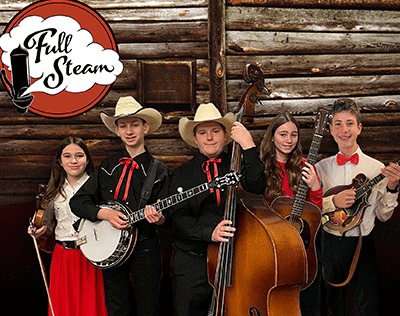 Press photo of Full Steam Bluegrass