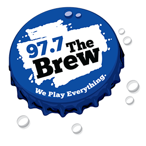 97.7 The Brew logo