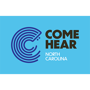 Come Hear North Carolina logo
